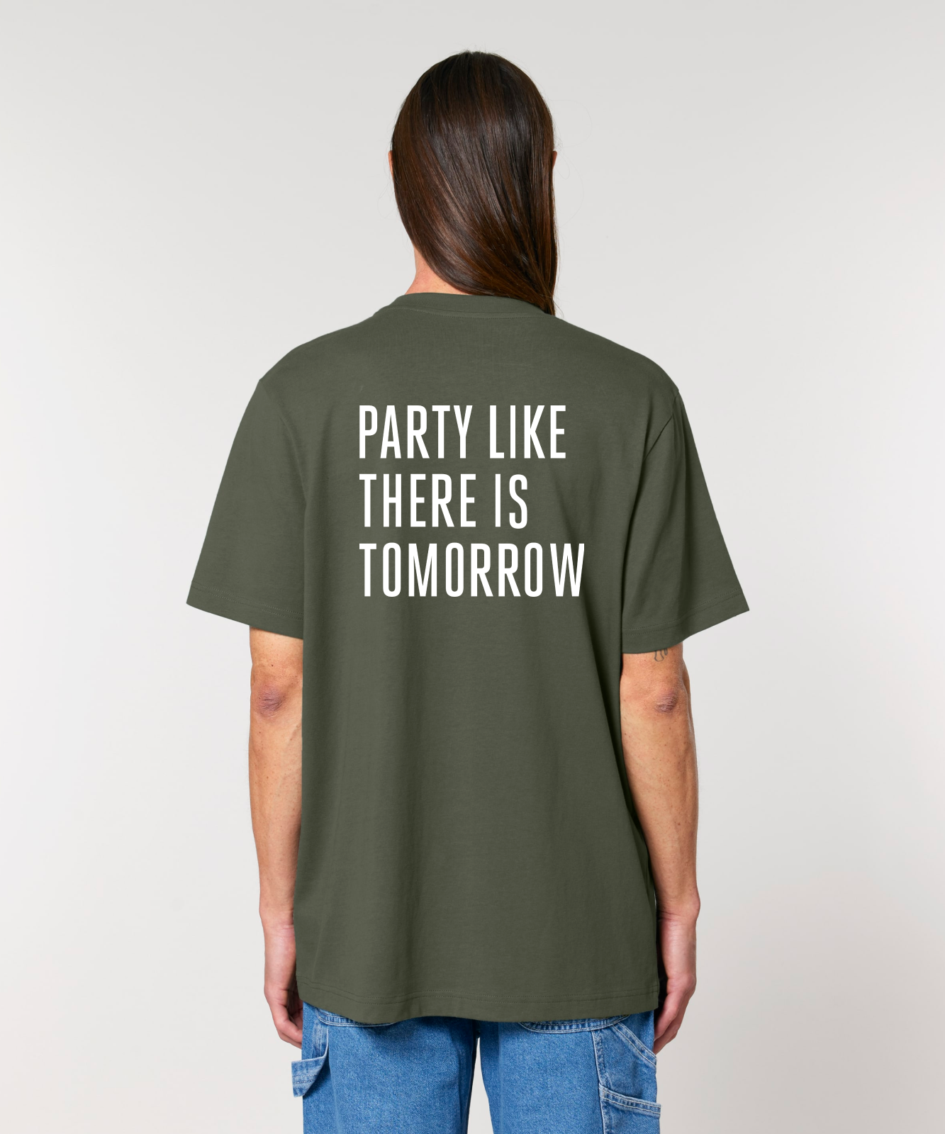 T-shirt / Party like there is tomorrow / PMS 371C