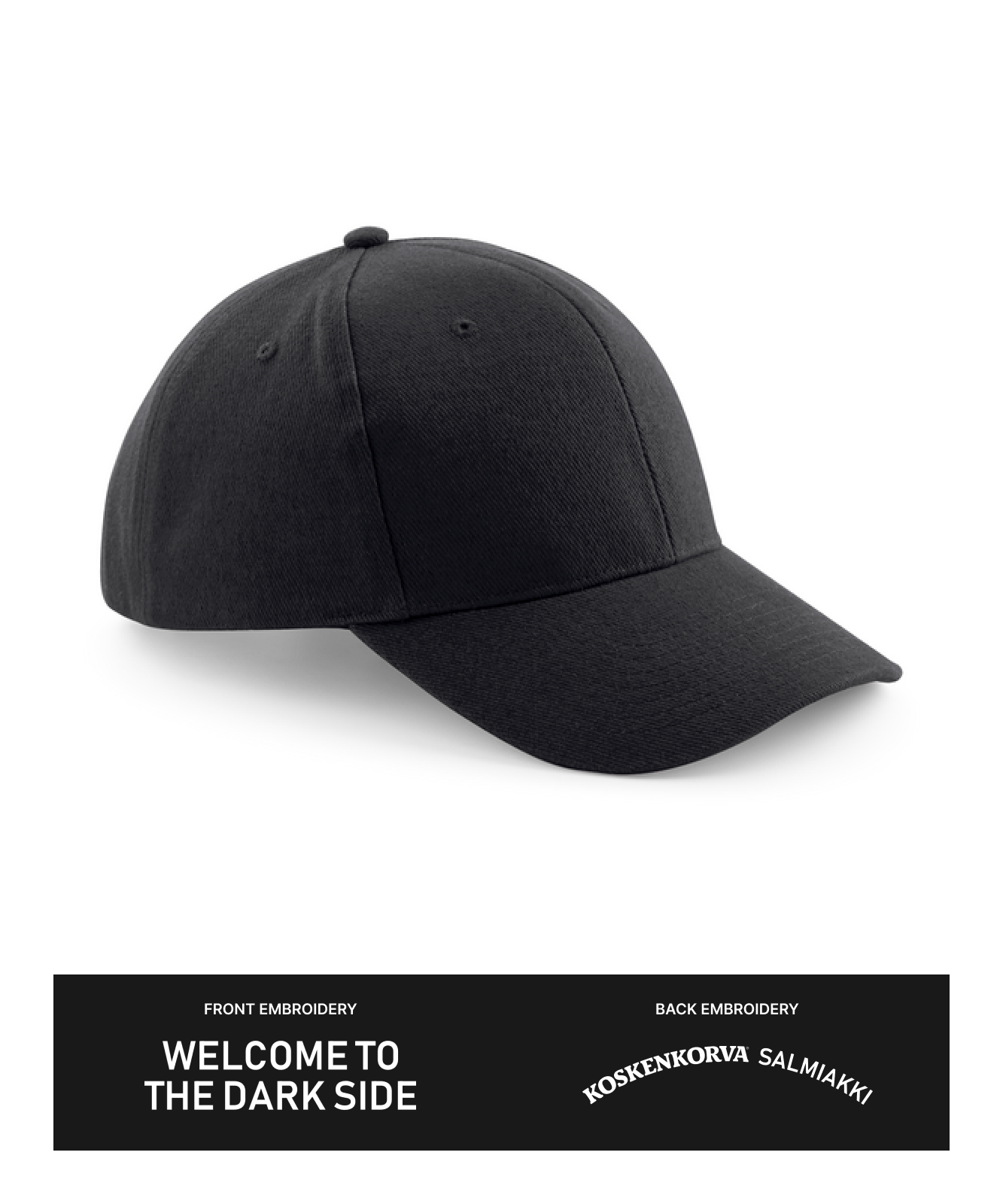 Cap / Pro Brushed / Black